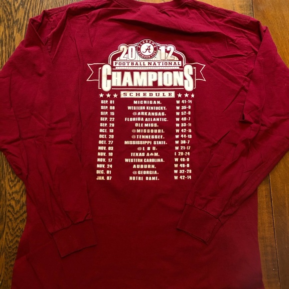 Fruit of the Loom Shirts University Of Alabama National